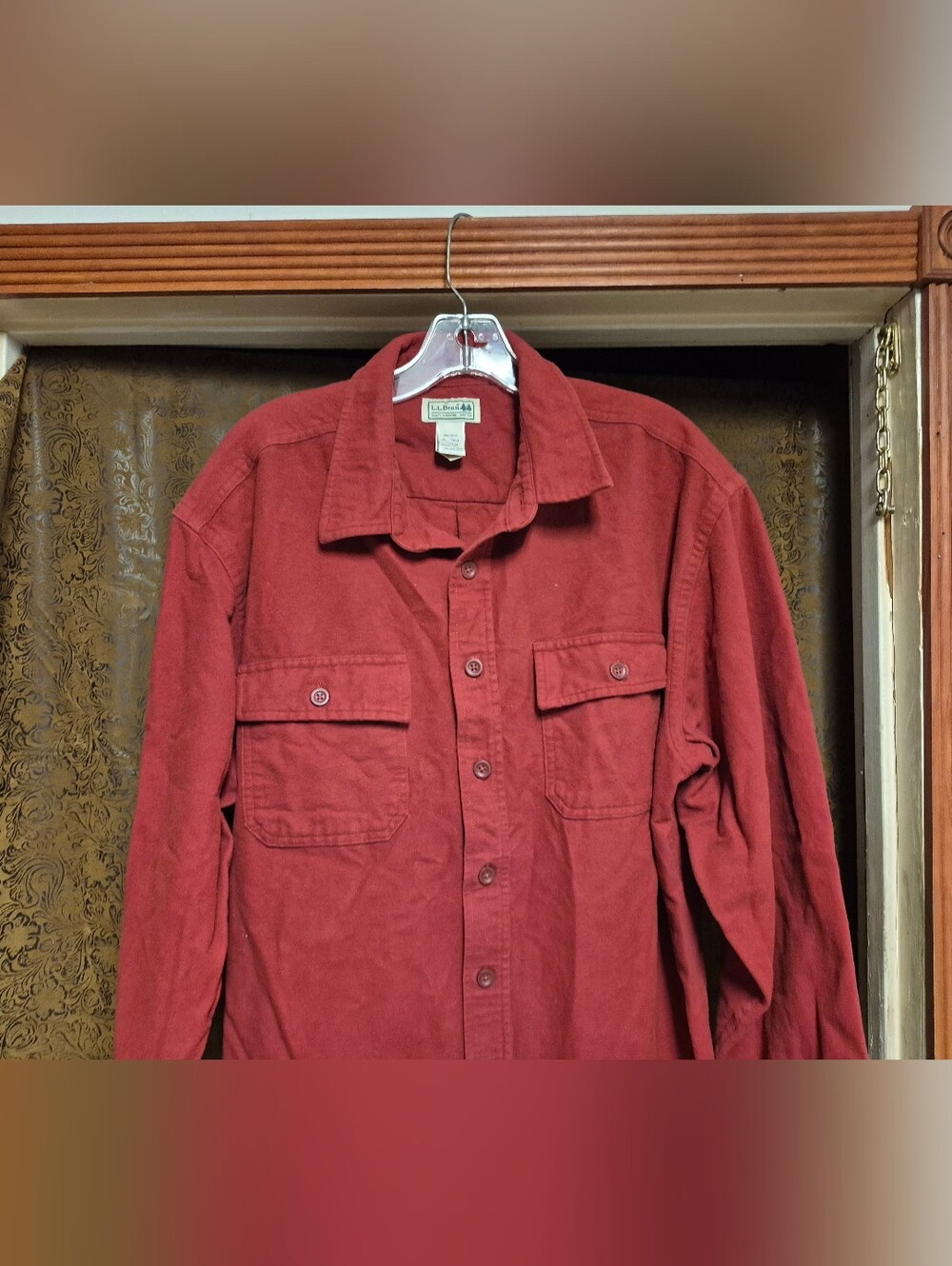 L.L Bean Men's XL tall Chamoise  shirt